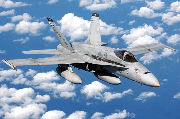 f 18 hornet blue angel. F/A-18 Hornet: $94 million